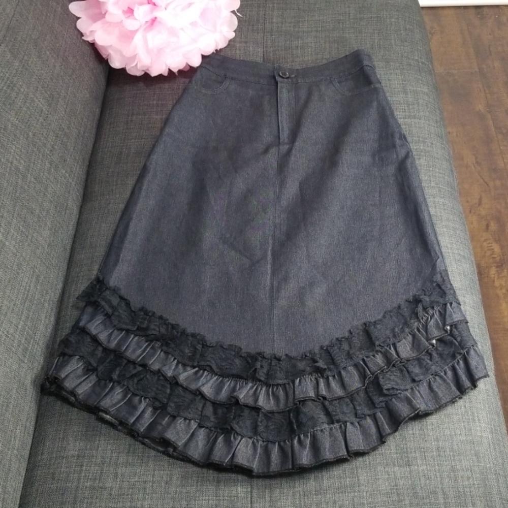 2026 DEUX MILLE VINGT SIX denim skirt